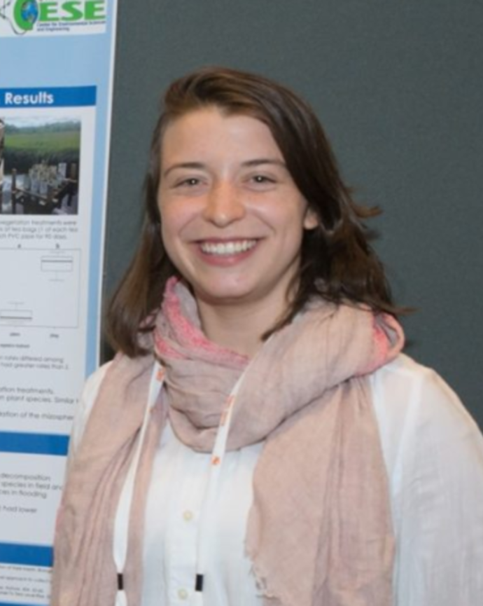 Graduate student Alaina Bisson